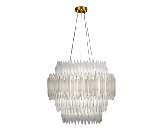 В России выпустили коллекцию светильников из селенита