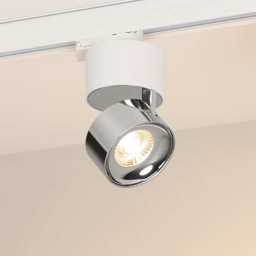 Светильник SP-PLURIO-TRACK-4TR-R77-9W Warm3000 (WH-CHR, 36 deg, 230V) Arlight 038118