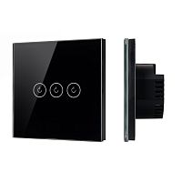 Выключатель сенсорный SWT-OMALI-S03-ZB-BK (250V, 10A, Zigbee) Arlight 050046