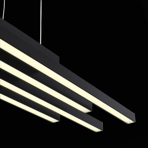 SL933.403.04 Люстра подвесная ST-Luce Черный/Белый,Черный LED 1*38W 3000K/4000K/6000K SAMENTO фото 7