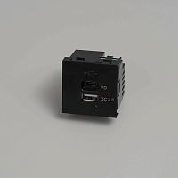 Модуль USB A+C black