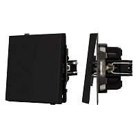 Механизм звонкового выключателя SWT-TENDO-MKR1-SFPL-BK (230V, 10A) Arlight 054587
