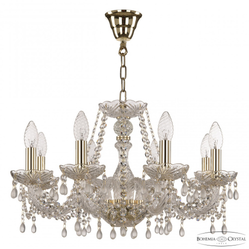 Люстра хрустальная 112/8/195 G V0300 Bohemia Ivele Crystal (Богемия Ивеле Кристалл)