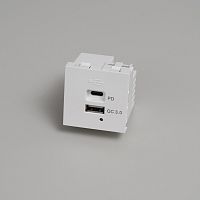 Модуль USB A+C white