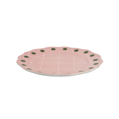 Тарелка Quadri Pink фото 2