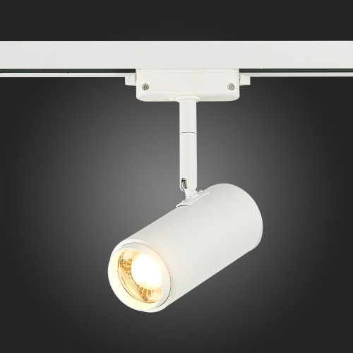 ST600.536.12 Св-к трек. Zoom Белый LED 1*12W 3000K 1 200Lm Ra>80 15-60° IP20 L137xW59xH178 170-240V BASE фото 2