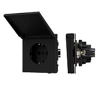 Механизм розетки влагозащищённый SCT-TENDO-MCP-SFPL-BK (230V, 16A) Arlight 054599