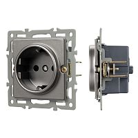 Механизм электрической розетки SCT-GP-MEU-PL-GR (250V, 16A) Arlight 043741