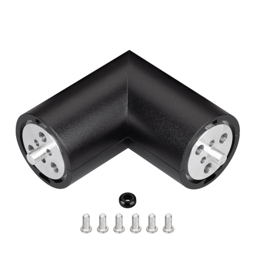 Соединитель профиля Arlight ROUND-D36-360-90 BLACK 050543