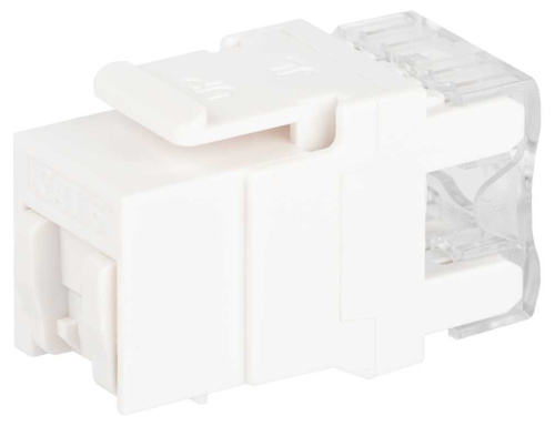 Коннектор ЭРА ОФИС 18-8002-01 RJ45 CAT6 UTP Keystone цвет белый Б0063290 фото 6