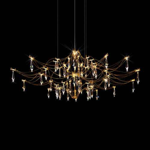 10587/1000 Gold Asfour Подвесной светильник LOFT IT Mira фото 6