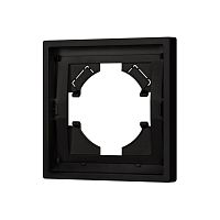 Рамка пластиковая FRM-TENDO-SFPL-1-BK Arlight 054642