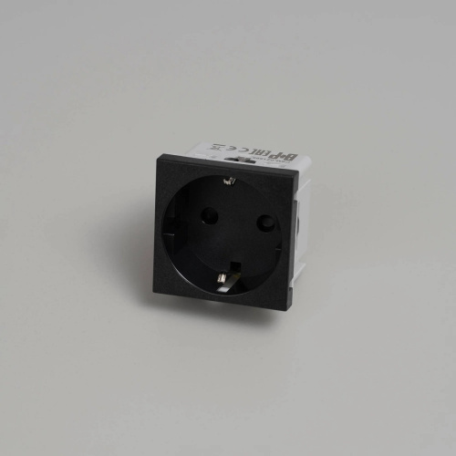 Модуль Schuko Socket Type F 45mm black