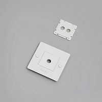 Рамка 1G Horizontal with Infills White logo