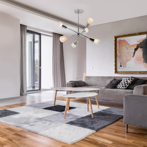 Светильник на штанге Escada 541/6 E14*40W Chrome фото 4
