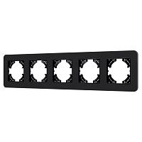 Рамка стеклянная FRM-OMALI-SFGS-5-BK Arlight 049721