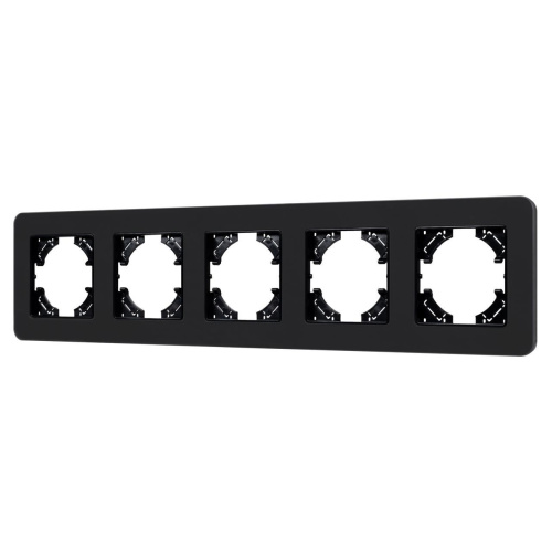Рамка стеклянная FRM-OMALI-SFGS-5-BK Arlight 049721