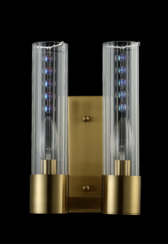 Бра Crystal Lux OTONO AP2 BRASS/TRANSPARENTE фото 3