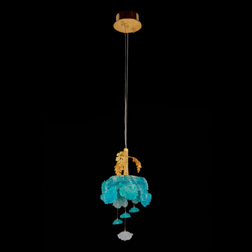 Подвесной светильник Pirilampo Turquoise FL1186-1PB