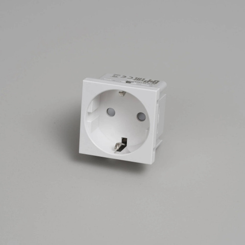 Модуль Schuko Socket Type F 45mm white