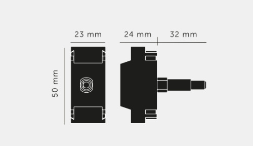Модуль Dummy Dimmer Module / Retractive / Push On Off / EU фото 2