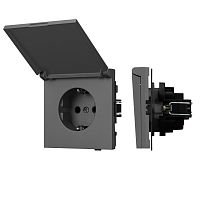 Механизм розетки влагозащищённый SCT-TENDO-MCP-SFPL-GR (230V, 16A) Arlight 054601
