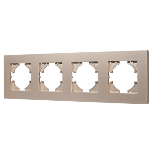 Рамка пластиковая FRM-PERIO-PL-4-GD Arlight 049761