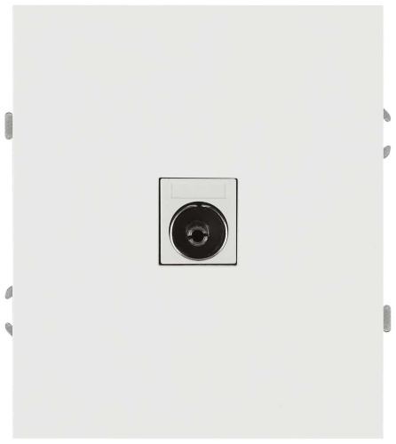 Розетка ЭРА Arktik 16-3101-01 TV одиночная белый Б0070464