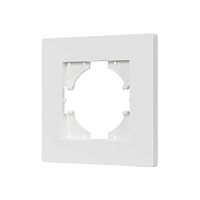 Рамка пластиковая FRM-PERIO-PL-1-WH Arlight 049688