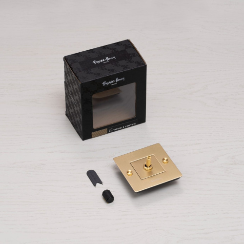 Выключатель 1G smoked bronze фото 3