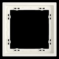 Рамка пластиковая S70 на 1 пост, (хлопок) Voltum VLS100113