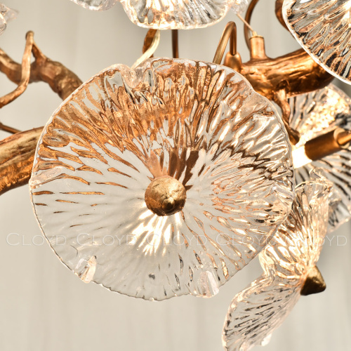 Люстра Cloyd MIMESIS C14 / шир. 130 см - латунь (арт.11095) Люстра Cloyd MIMESIS C14 / шир. 130 см - латунь (арт.11095)