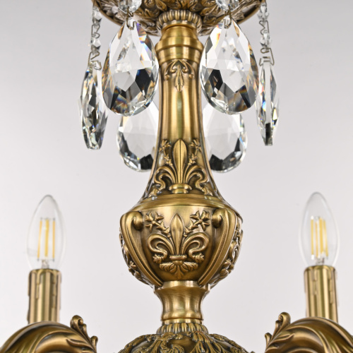 Люстра с хрустальными подвесками AL79101/6/175 A FP Bohemia Ivele Crystal (Богемия Ивеле Кристалл) фото 6