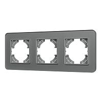 Рамка стеклянная FRM-OMALI-SFGS-3-GR Arlight 049714