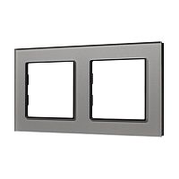 Рамка стеклянная FRM-GLARE-GS-2-GR Arlight 043798