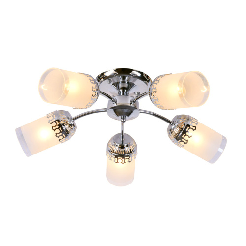 Потолочный светильник Escada 680/5PL Е27*60W Chrome