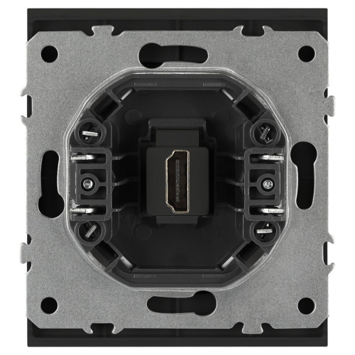 Розетка ЭРА Arktik 16-3114-05 HDMI антрацит Б0070508 фото 4