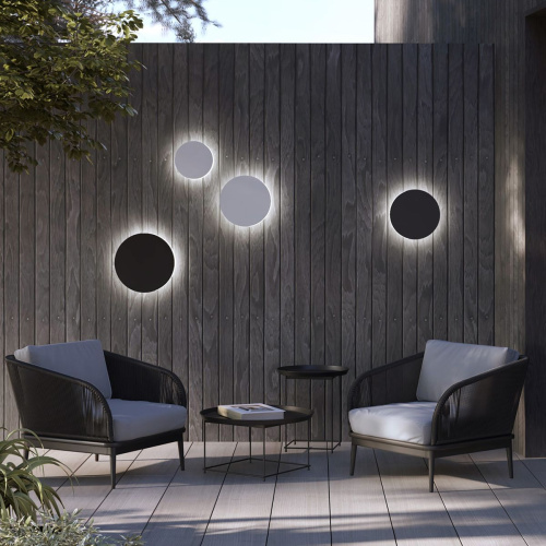 Уличный настенный светильник Nowodvorski Aria Led XL Black 11572 фото 8