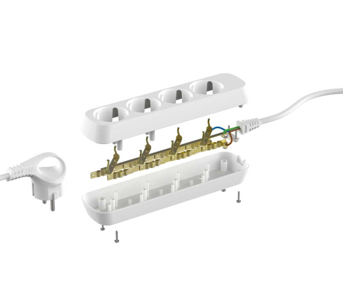 Удлинитель электрический ЭРА UDL-16-415-E Greenline 4 розетки с заземлением 1,5м ПВС 3x1мм2 Б0065081 фото 3 Удлинитель электрический ЭРА UDL-16-415-E Greenline 4 розетки с заземлением 1,5м ПВС 3x1мм2 Б0065081 фото 3