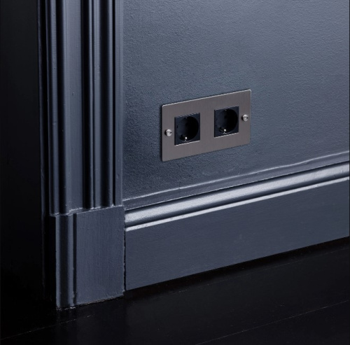 Розетка 2G Schuko Type F white фото 2