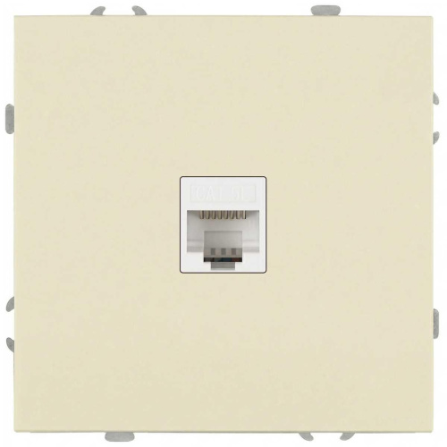 Розетка ЭРА Galaxy 15-3107-02 информационная RJ45 IP20 слоновая кость Б0070737