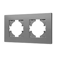 Рамка пластиковая FRM-PERIO-PL-2-GR Arlight 049752