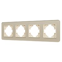 Рамка стеклянная FRM-OMALI-SFGS-4-GD Arlight 049719