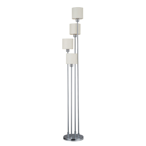 Напольный светильник Escada 1109/4 E14*40W Chrome/Beige фото 2