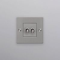 Выключатель 1G Double steel