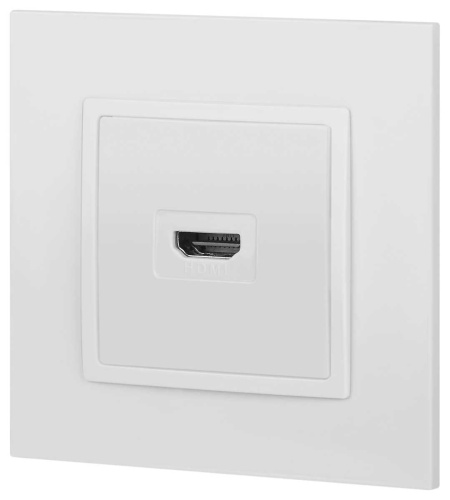 Розетка ЭРА Elegance 14-3114-01М HDMI белый матовый Б0065776 фото 4