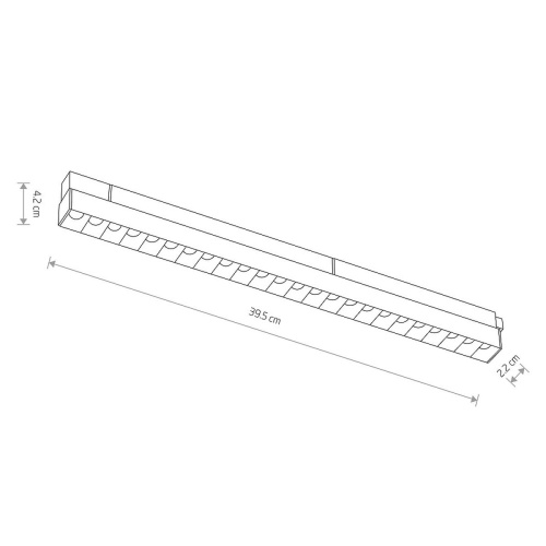 Трековый магнитный светильник Nowodvorski Focus Led Black 10643 фото 3