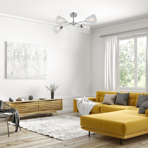 Светильник на штанге Escada 1104/4P E14*60W Chrome фото 3