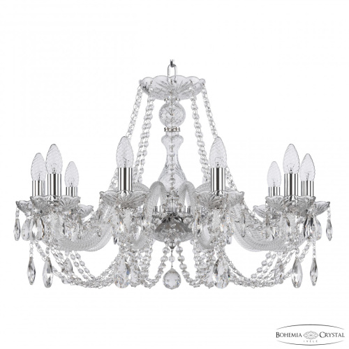 Люстра хрустальная 101/10/240 Ni Bohemia Ivele Crystal (Богемия Ивеле Кристалл)