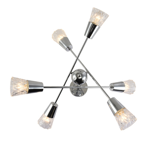 Светильник на штанге Escada 541/6 E14*40W Chrome фото 3